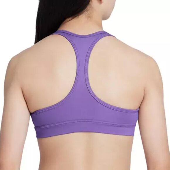 NWT New Nike Kids Girls Pro Dri-FIT Swoosh Sports Bra Large L Exercise Cheer Top - Picture 2 of 5